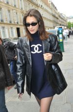 BELLA HADID Arrives at Her Hotel in Paris 05/02/2018