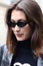 BELLA HADID Arrives at Her Hotel in Paris 05/02/2018