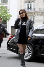 BELLA HADID Arrives at Her Hotel in Paris 05/02/2018