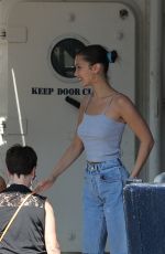 BELLA HADID Arrives in Monaco by Boat 05/25/2018