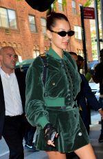 BELLA HADID Arrives to Carlyle Hotel in New York 05/07/2018