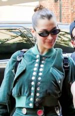 BELLA HADID Arrives to Carlyle Hotel in New York 05/07/2018