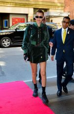 BELLA HADID Arrives to Carlyle Hotel in New York 05/07/2018