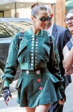 BELLA HADID Arrives to Carlyle Hotel in New York 05/07/2018