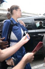 BELLA HADID at Airport in Nice 05/08/2018