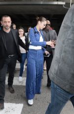 BELLA HADID at Airport in Nice 05/08/2018