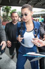 BELLA HADID at Airport in Nice 05/08/2018