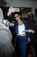 BELLA HADID at Airport in Nice 05/08/2018