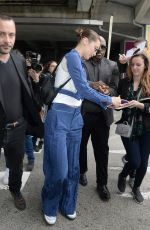 BELLA HADID at Airport in Nice 05/08/2018