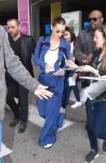 BELLA HADID at Airport in Nice 05/08/2018