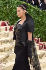 BELLA HADID at MET Gala 2018 in New York 05/07/2018