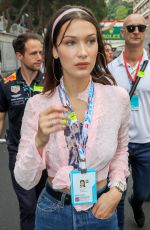 BELLA HADID at Monaco Formula 1 Grand Prix in Monte-carlo 05/27/2018