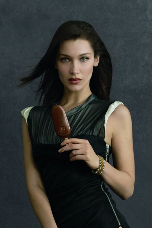 BELLA HADID for Magnum Ice Cream, May 2018