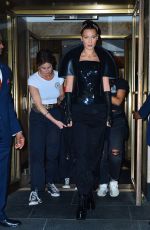 BELLA HADID Heading to 2018 Met Gala in New York 05/07/2018
