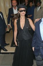 BELLA HADID Leaves Her Hotel in London 05/29/2018