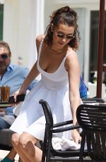 BELLA HADID Out for Lunch at Hotel Martinez in Cannes 05/10/2018