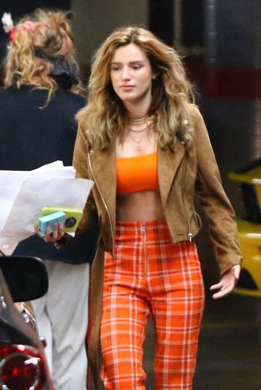 BELLA THORNE Out and About in Los Angeles 05/21/2018