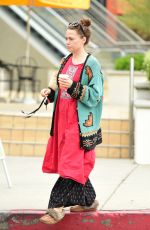 BETHANY JOY LENZ Out for Coffee in Los Angeles 04/30/2018