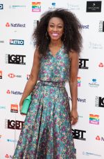 BEVERLY KNIGHT at LGBT Awards 2018 in London 05/11/2018