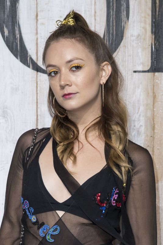 BILLIE LOURD at Christian Dior Couture Cruise Collection Photocall in Paris 05/25/2018