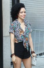 BRITNE OLDFORD at American Animals Premiere in New York