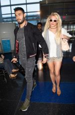 BRITNEY SPEARS at JFK Airport in New York 05/13/2018