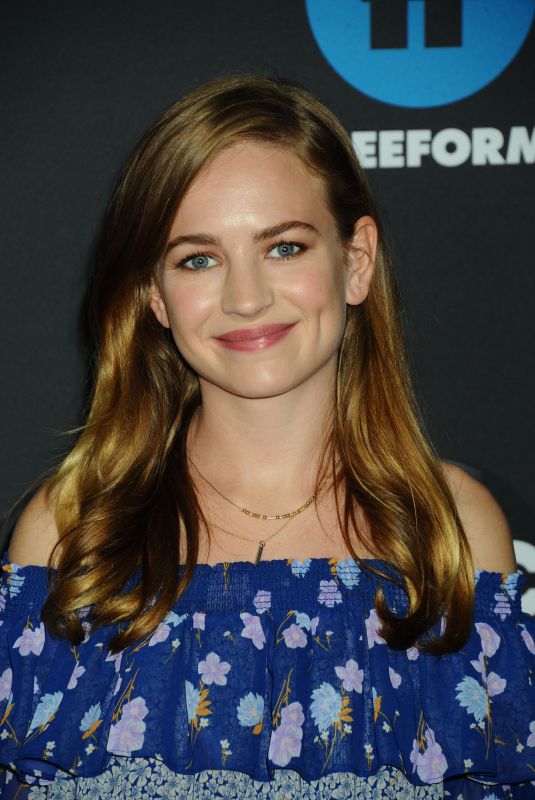 BRITT ROBERTSON at Disney/ABC/Freeform Upfront in New York 05/15/2018