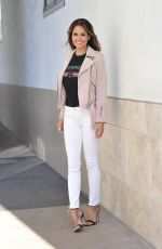 BROOKE BURKE Heading to Steve Harvey Show in Beverly Hills 05/14/2018