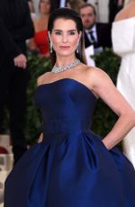 BROOKE SHIELDS at MET Gala 2018 in New York 05/07/2018