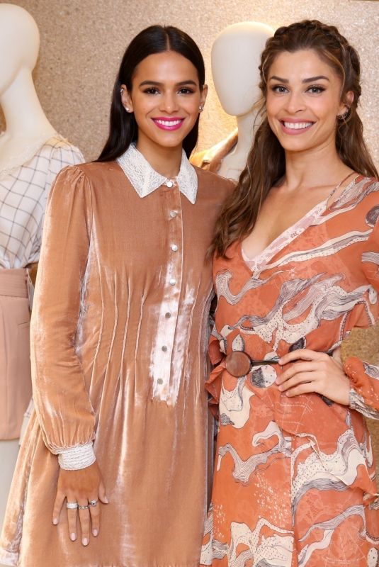 BRUNA MARQUEZINE and GRAZI MASSAFERA at Le Lis Blanc Collection Launch in Rio De Janeiro 05/10/2018