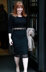 BRYCE DALLAS HOWARD Arrives at Chris Evans Breakfast Show in London 05/25/2018
