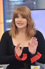 BRYCE DALLAS HOWARD at El Hormiguero Show in Madrid 05/21/2018