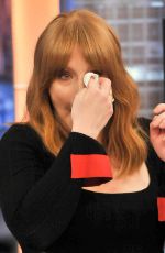 BRYCE DALLAS HOWARD at El Hormiguero Show in Madrid 05/21/2018