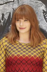 BRYCE DALLAS HOWARD at Jurassic World: Fallen Kingdom Photocall in Madrid 05/21/2018