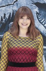 BRYCE DALLAS HOWARD at Jurassic World: Fallen Kingdom Photocall in Madrid 05/21/2018