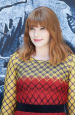BRYCE DALLAS HOWARD at Jurassic World: Fallen Kingdom Photocall in Madrid 05/21/2018