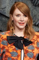 BRYCE DALLAS HOWARD at Jurassic World: Fallen Kingdom Premiere in Madrid 05/21/2018