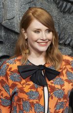 BRYCE DALLAS HOWARD at Jurassic World: Fallen Kingdom Premiere in Madrid 05/21/2018