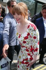 BRYCE DALLAS HOWARD Out in London 05/24/2018