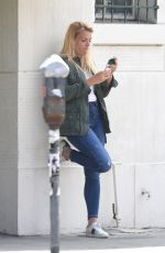 BUSY PHILIPPS at a Coffee Shop in Los Angeles 05/29/2018