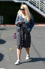 BUSY PHILIPPS Out for Lunch at Mauro Cafe in West Hollywood 05/10/2018