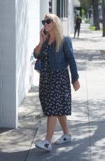 BUSY PHILIPPS Out for Lunch at Mauro Cafe in West Hollywood 05/10/2018