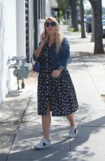 BUSY PHILIPPS Out for Lunch at Mauro Cafe in West Hollywood 05/10/2018