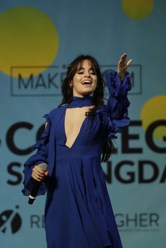 CAMILA CABELLO at 5th National College Signing Day in Philadelphia 05/02/2018