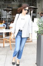 CAMILLA BELLE Leaves Cafe Gratitude in Los Angeles 05/18/2018