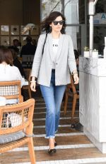 CAMILLA BELLE Leaves Cafe Gratitude in Los Angeles 05/18/2018
