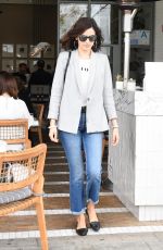 CAMILLA BELLE Leaves Cafe Gratitude in Los Angeles 05/18/2018