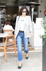 CAMILLA BELLE Leaves Cafe Gratitude in Los Angeles 05/18/2018