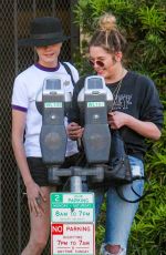 CARA DELEVINGNE and ASHLEY BENSON Out in West Hollywood 05/26/2018
