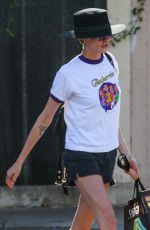 CARA DELEVINGNE and ASHLEY BENSON Out in West Hollywood 05/26/2018